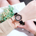 WWOOR 8851 Women Watches Quartz Watch Leather Rhinestone Fashion Wristwatches Luxury Brand Reloj de mujer Factory